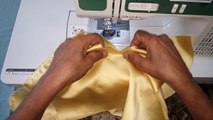 Frock Cowl Neck Cutting and Stitching