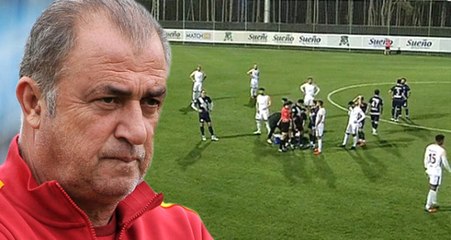 Fatih Terim, Feghouli'yi Uçan Tekmesi Sonrası Oyundan Çıkardı