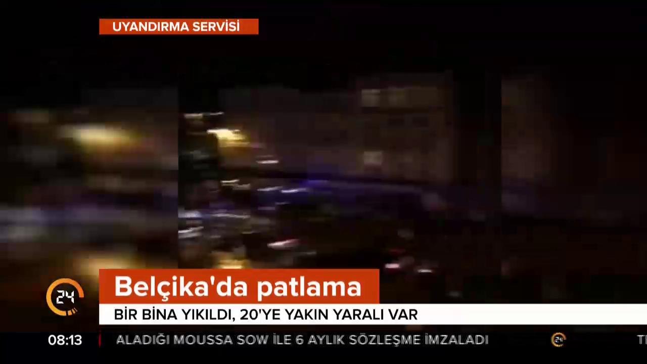 Belçika'da patlama