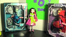 Monster High Story THREADARELLA & LITTLE DEAD RIDING WOLF Fairy Tales Dolls Review! by Bins Toy Bin