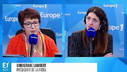 Скачать видео: Christiane Lambert sur l'affaire Lactalis : 