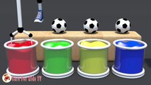 Learn Colors With  Surprise Eggs Soccer Balls - Soccer Ball Pit S