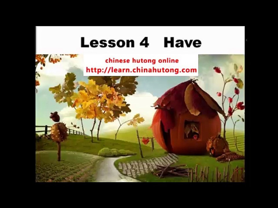 Learn Mandarin Chinese Online Free Lesson 1 Hello