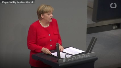 Merkel Could Join Macron In Davos