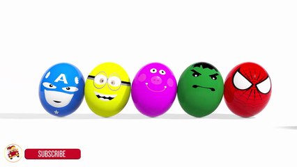 Colors for Children to Learn With Surprise Eggs Lollipop -  Learning Colours For Kids-yWisksSW9Wc