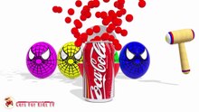 Learn Colors with Surprise Eggs Real Food Mcdonalds for Children
