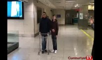 Gözleri bağlanarak gözaltına alınma görüntüsüyle gündem olan Filistinli genç Türkiye'de