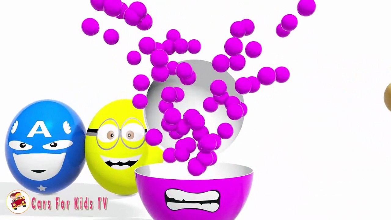 Colors for Children to Learn With Surprise Eggs Lollipop -  Learning Colours For Kids-yWisksSW9Wc