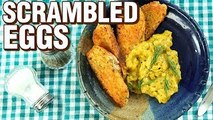 Scrambled Eggs With Tomato Oil And Brown Butter | Scrambled Eggs Recipe | Egg Recipe | Rishim