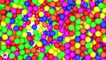 Learn Colors With BALL PIT SHOW for Children - Giant Surprise Eggs Balls for Kids-4ebtNCNlX38