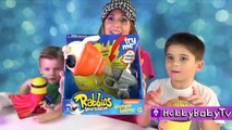 RABBIDS SUPERMAN MINION BLASTER! Nickelodeon Toy Review   Play HobbyKids on