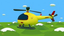 Helicopter for kids video. Toy helicopter from surprise egg. Cartoon