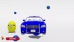 Learn Colors With SURPRISE EGGS Street Vehicles