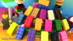 Colors with Lego Play-Doh Surprise Eggs! Duplo Mold Handmade
