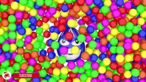 Learn Colors With BALL PIT SHOW for Children - Giant Surp