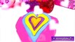 SURPRISE HEARTS! Barbie gets Slimed BIG Play-Doh Heart   Mega B