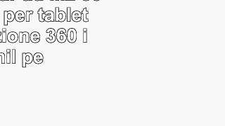 kwmobile Cover per Huawei MediaPad M2 80  Custodia per tablet con rotazione 360 in