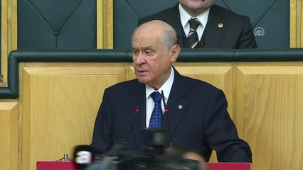 Bahçeli: 'Türkiye’nin önünde mutlaka aşması ve sonuçlandırması gereken 3 ayaklı bir terör sorunu bulunmaktadır' - TBMM