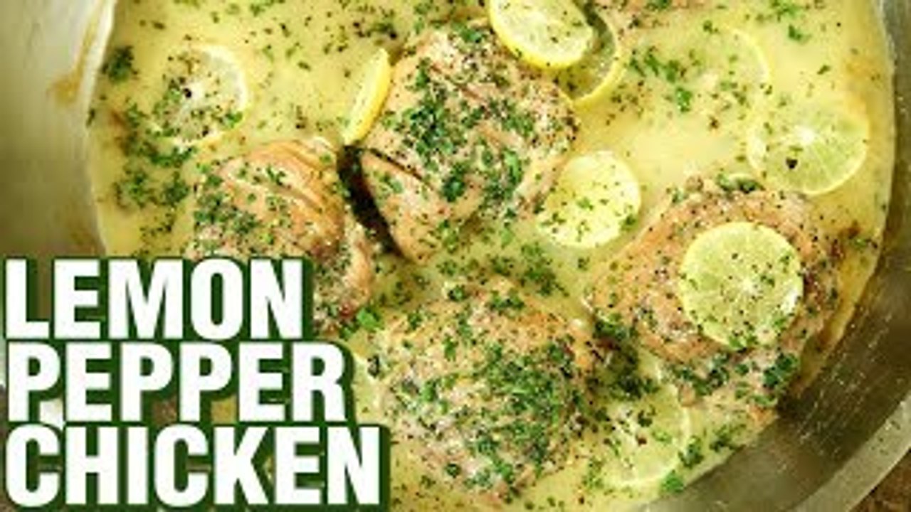 Easy Lemon Pepper Chicken Recipe Chicken Recipe Quick And Easy