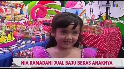 Nia Ramadhani Jual Baju Bekas Milik Putrinya dengan Harga yang Bikin Kaget