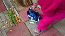 Funny kid on Playground for Children & Johny Johny Yes Papa So