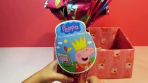 Caja sorpresa de Peppa Pig en español ♥ juguetes de Peppa pig ♥ Peppa la cerdita surprise box