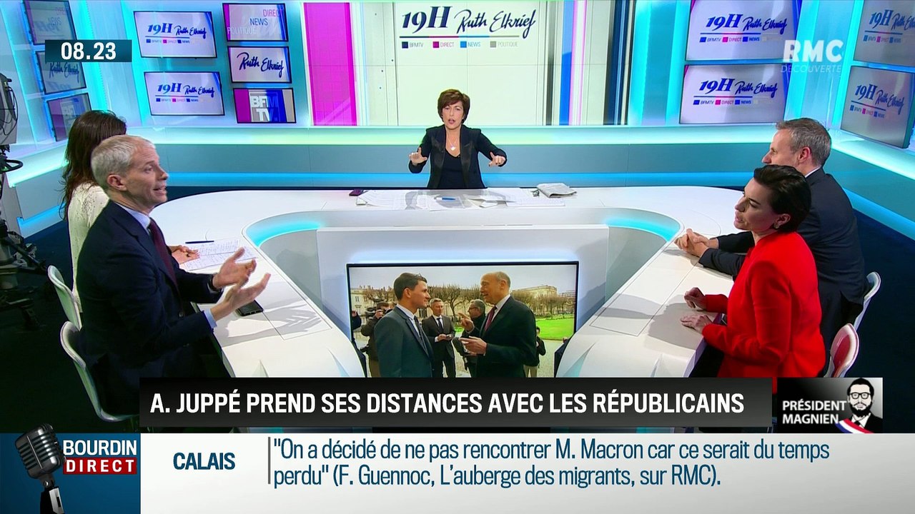 Président Magnien ! : Alain Juppé prend du recul vis-à-vis des Républicains - 16/01