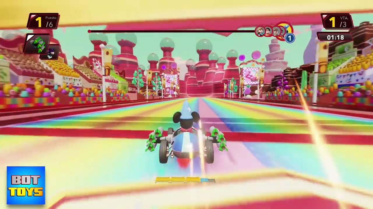 Caricaturas de Disney en Español Latino: La Carrera de Mickey Mouse en Disney Infinity 3.0