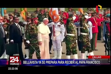 Callao: tránsito estará restringido durante 4 horas para recibir al Papa Francisco