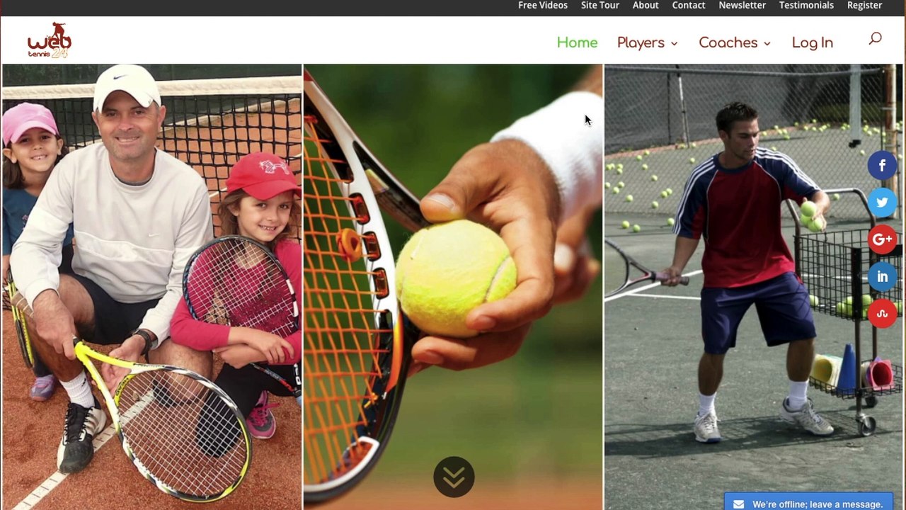 Quick Tour of WebTennis24 (2018)