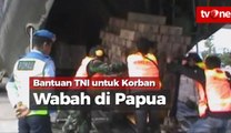Bantuan dari TNI Untuk Korban Wabah Tiba di Papua