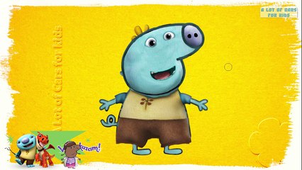 Wallykazam! Peppa Pig Coloring Pages | Coloring Book and rhymes for kids