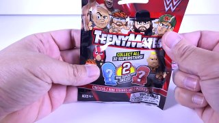 WWE Teeny Mates - Collect All 32 Superstars! (6 Blind Bags)
