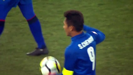 1-4 Chenrop Samphaodi Goal AFC  U23 Championship  Group B - 16.01.2018 Thailand U23 1-4 Palestine...