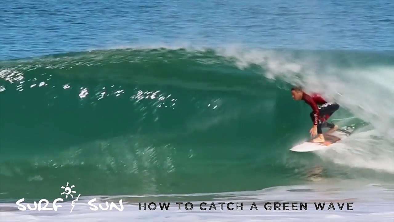 How to catch a green faced wave