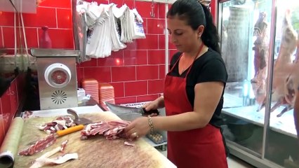 Gümüşhacıköy'ün kadın kasabı - AMASYA