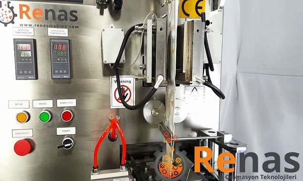 RENAS TAM OTOMATİK TOZ PAKETLEME MAKİNASI
