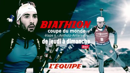 BIATHLON - Coupe du Monde : Antholz, bande annonce