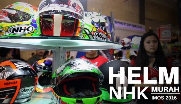 Obral Helm NHK Rp150 Ribu di IMOS 2016