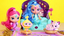 Shimmer and Shine GENIE GEMS SURPRISE TOYS at Float and Sing Palace Friends Toy Review Videos
