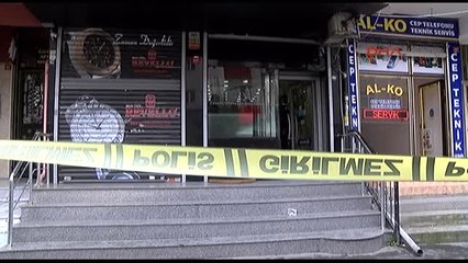 Esenler'de 2 Kişinin Öldüğü Kuyumcu Soygunu Kamerada