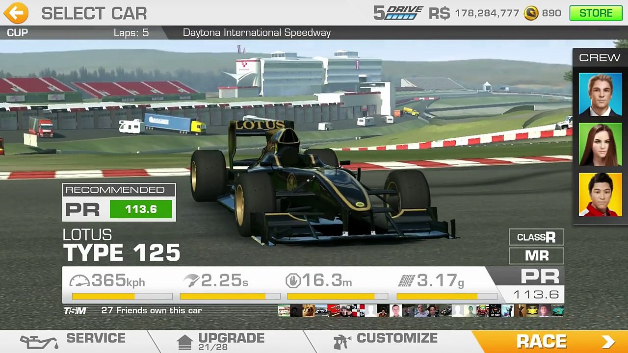 Real Racing 3 Light Rider Stage 7 4 of 4 Lotus Type 125