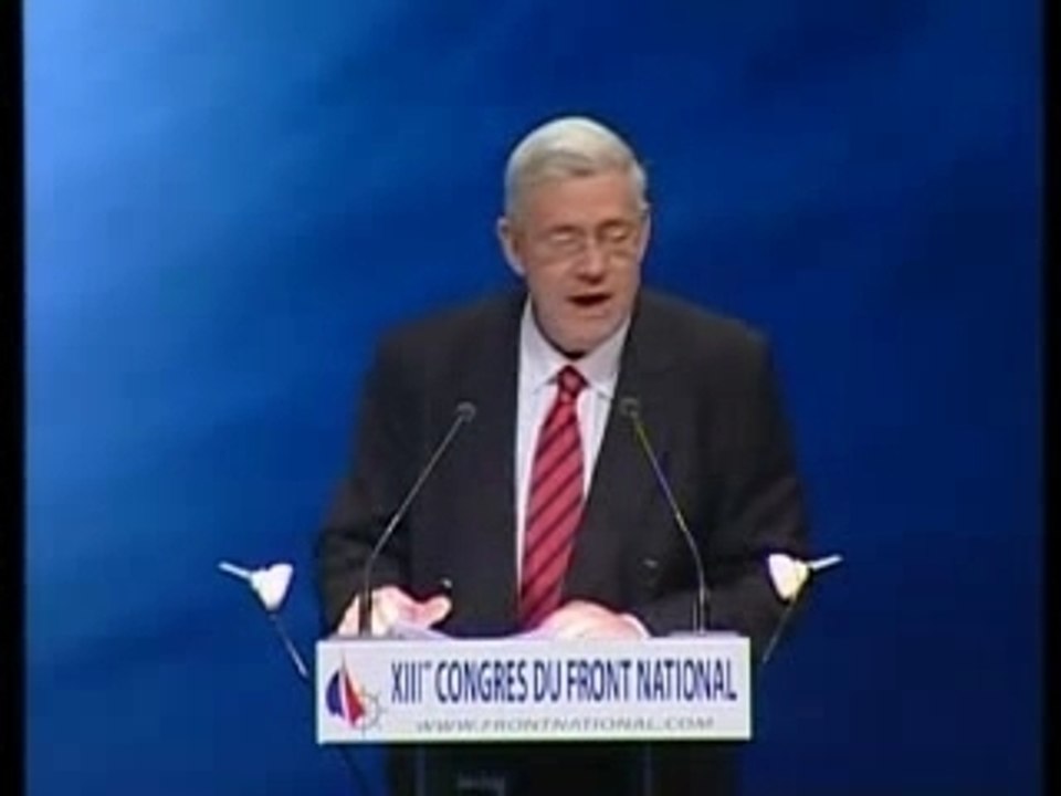 FN - Gollnisch -  Congrès National 2007