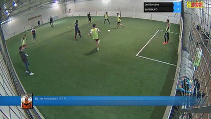 But de Alexandre (11-17) - Les Bonobos Vs ENSMA FC  - 15/01/18 21:00 - LIGUE 1 - Poitiers Game Parc