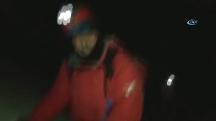 Kahramanmaraşlı Dağcılardan Berit Dağı'na Gece Tırmanışı