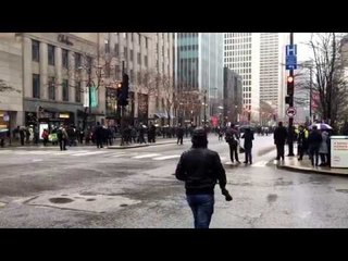 RAW: Protesters take over Chicago's Michigan Ave on Black Friday