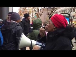 FULL VIDEO: Laquan McDonald protest disrupts Black Friday shopping along the Mag Mile
