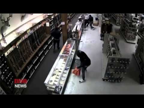 10 Masked Robbers Raid Texas Gun Store, nearly 50 guns stolen