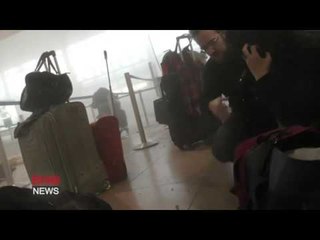 RAW VIDEO: Immediate aftermath inside explosion at Brussels' Zavantem airport