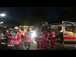 Man in axe attack on train near Würzburg, Germany